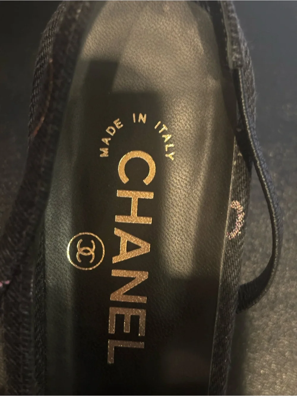 CHANEL slingback heels